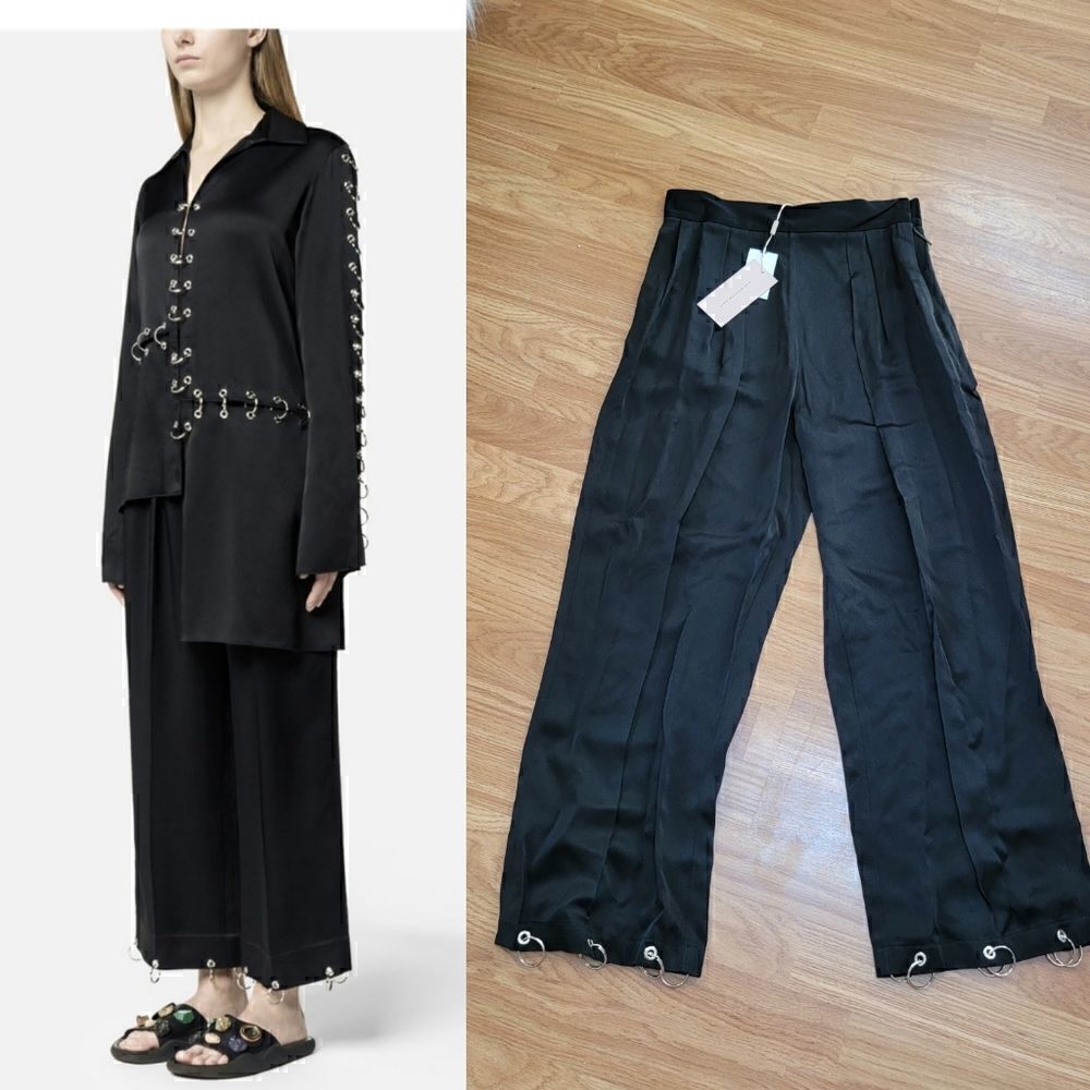 Christopher kane Wide-L Ring Trouser 4